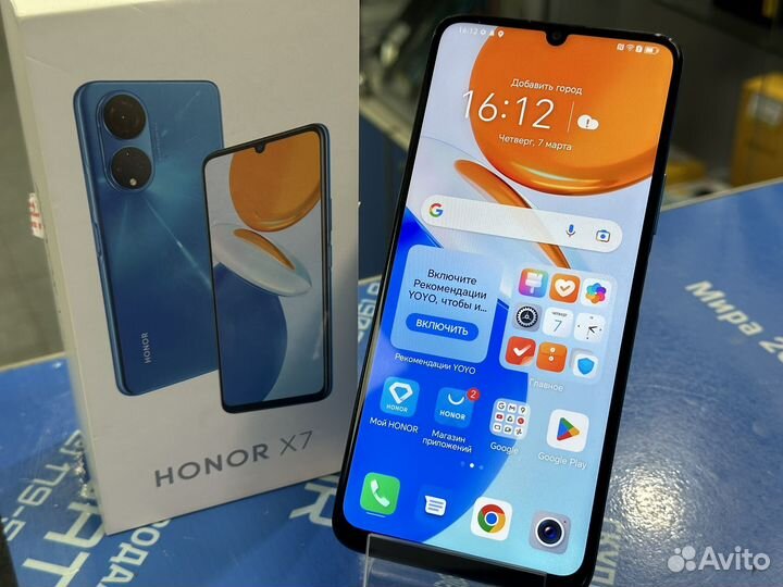 HONOR X7, 4/128 ГБ