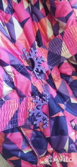 Пуховик для девочки 122-128