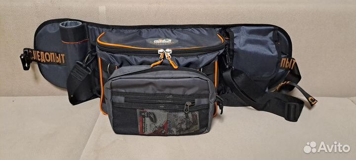 Сумка рыбака поясная следопыт Fishing Belt Bag