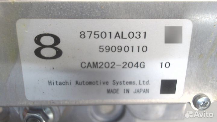 Камера заднего вида Subaru Legacy Outback (B15), 2015