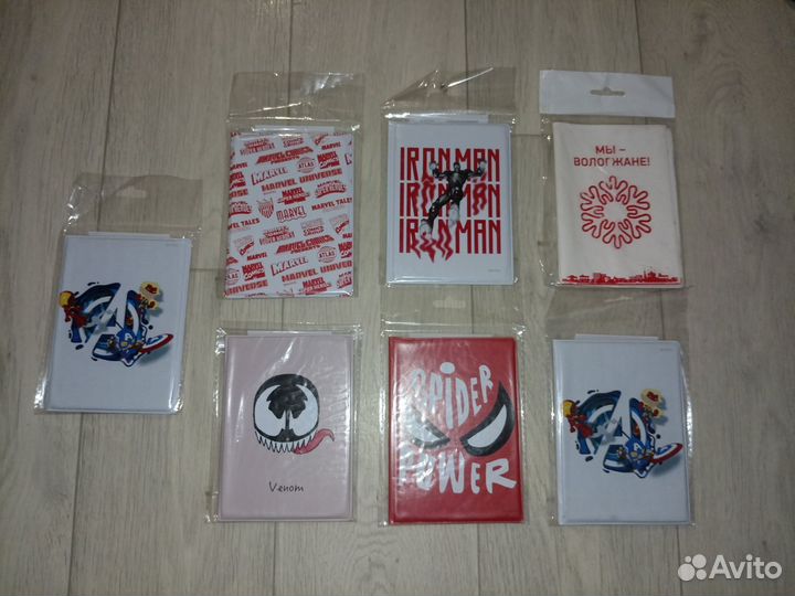 Чехлы, обложки на паспорт, цена за всё