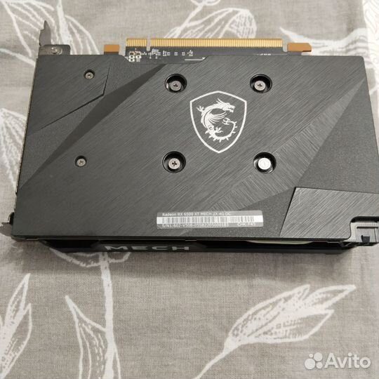 Видеокарта MSI AMD Radeon rx 6500 xt mech 2X OC