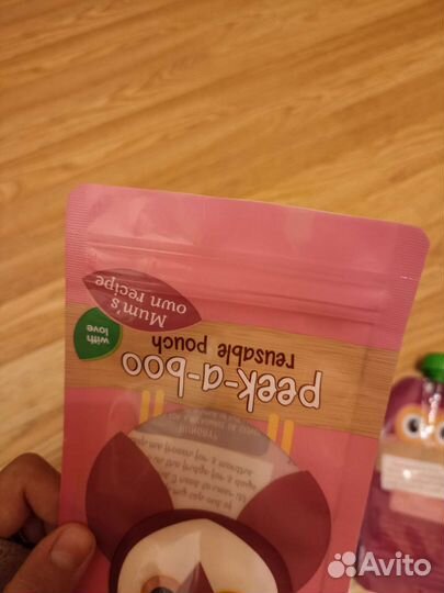 Многоразовые паучи для питания