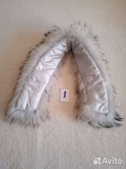 Мех воротники манжеты из енота песца