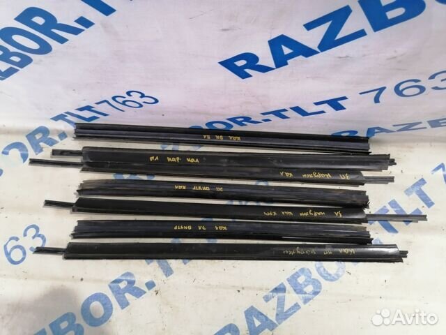 Уплотнитель стекла наружний LADA kalina 1 хетчбек