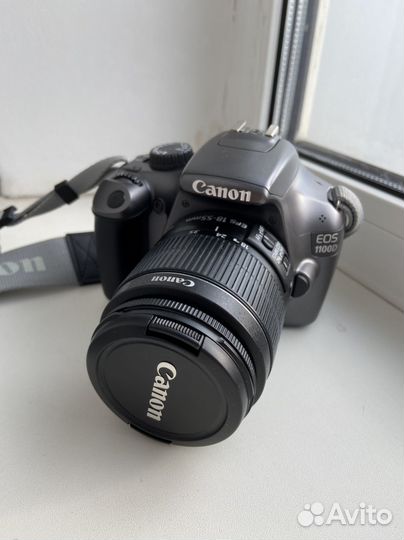 Зеркальный фотоаппарат canon 1100d