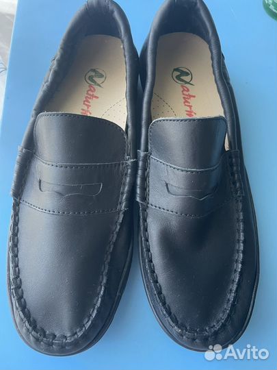 Мокасины школьные naturino