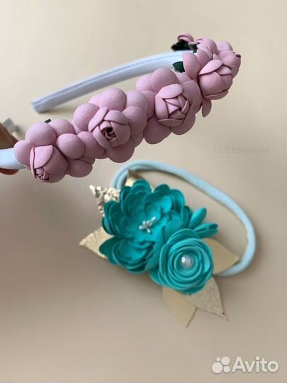 Ободки, повязки, заколки, резинки для волос
