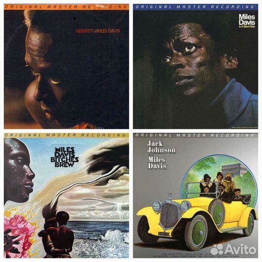 Miles Davis mfsl, Analogue Pr., Japan LP коллекция