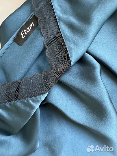 Etam сорочка атласная