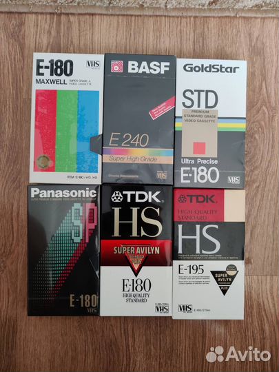 Видеокассеты новые