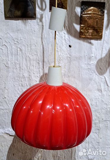 Винтажная люстра Тыква, Mid Century, Югославия