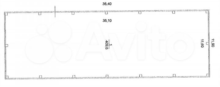Склад, 409.6 м²