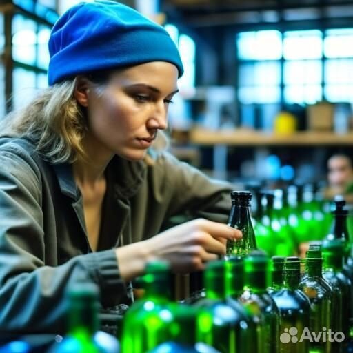Работник на производство бутылок/вахта/м/ж