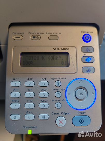 Мфу Лазерный принтер, сканер Samsung SCX-3400F