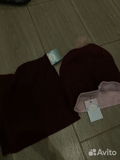 Шапка шарф демисезон