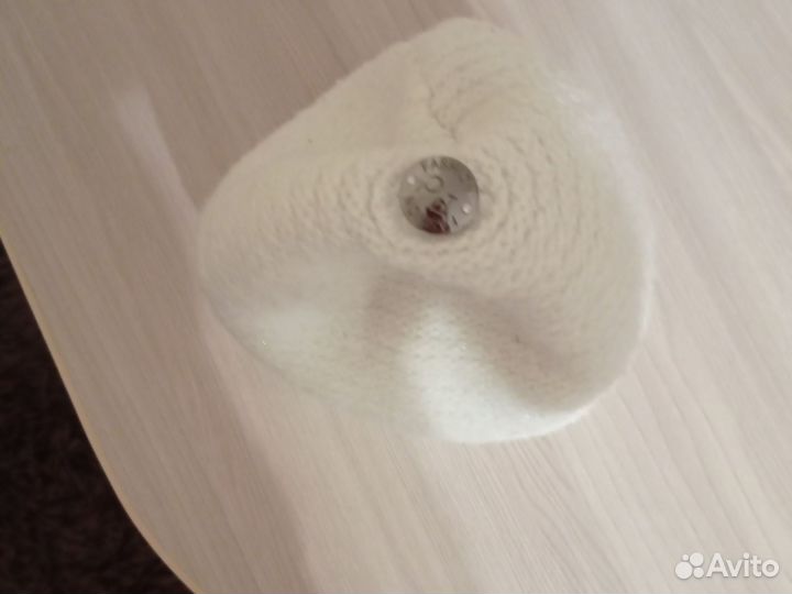 Шапка женская вязаная шерсть