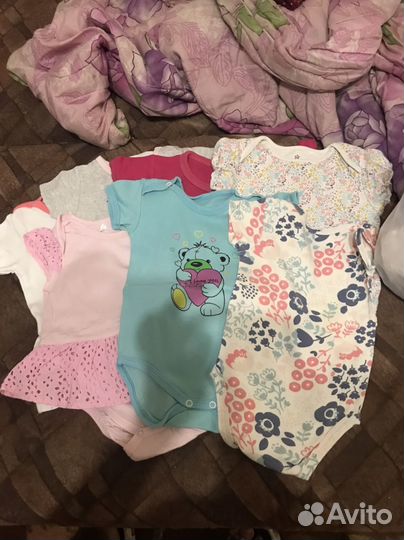 Пакет вещей на девочку 68-80