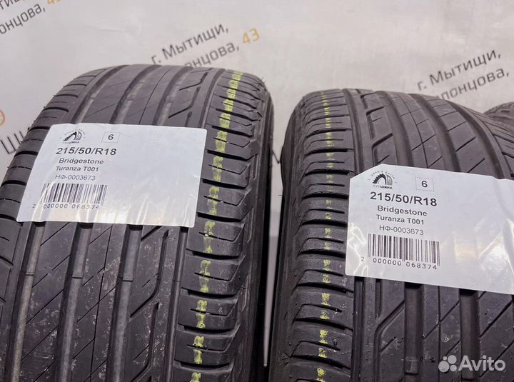 Bridgestone Turanza T001 215/50 R18 94Y