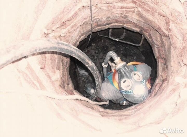 Прочистка канализации, откачка выгребных ям