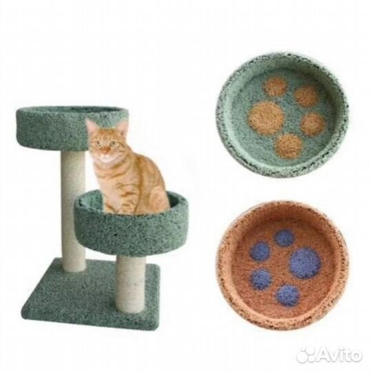 Когтеточка пушок ковролин. двойная лапа