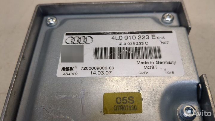 Усилитель звука Audi Q7, 2007