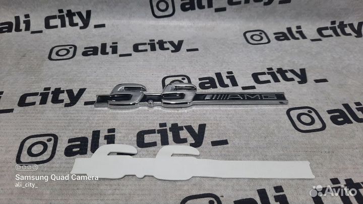 Шильдик 5.5 AMG на Мерседес