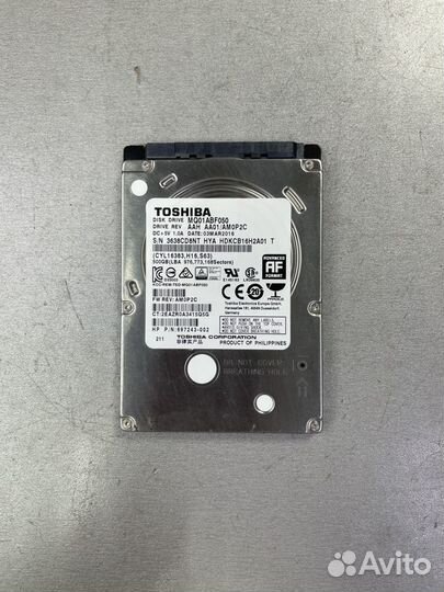 Toshiba, 500Gb, HDD, SATA III, 2.5