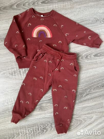 Брендовые вещи пакетом на девочку 92