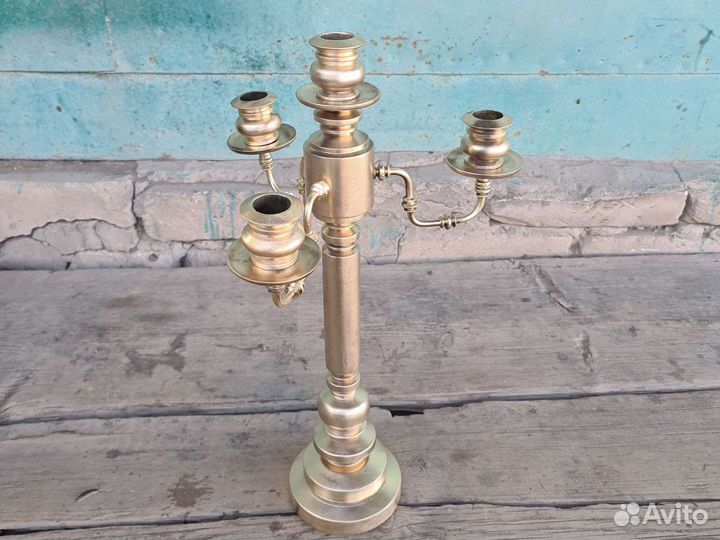 Подсвечник бронза