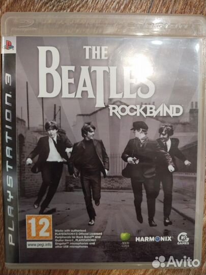 Rock band ps3 the beatles плюс гитара