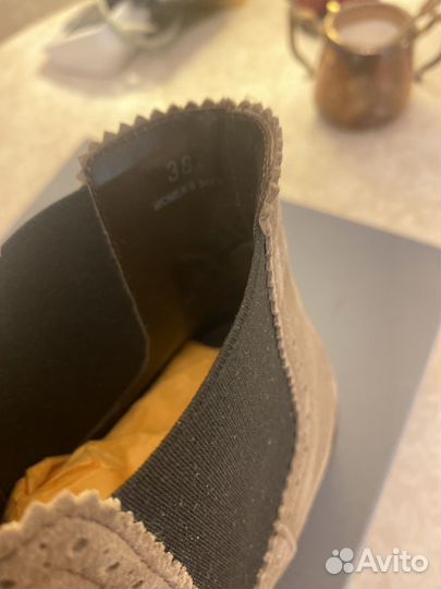 Hogan ботинки женские замшевые