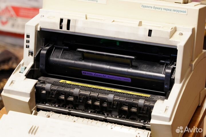 Лазерный принтер HP LaserJet 6L (на запчасти)
