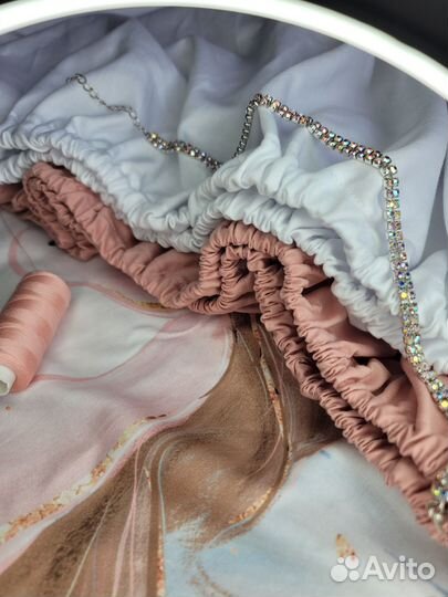 Простынь на резинке 75 на 75, 90на60, 95 на 65