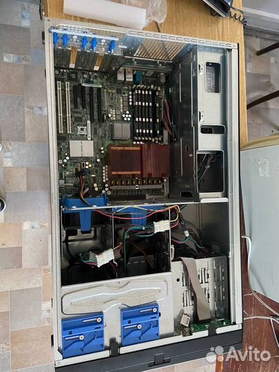 Сервер. Блок в сборе