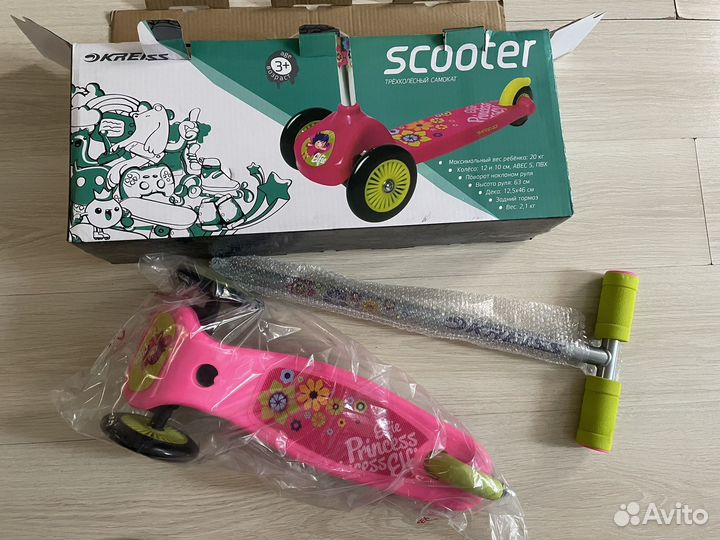 Новый самокат scooter