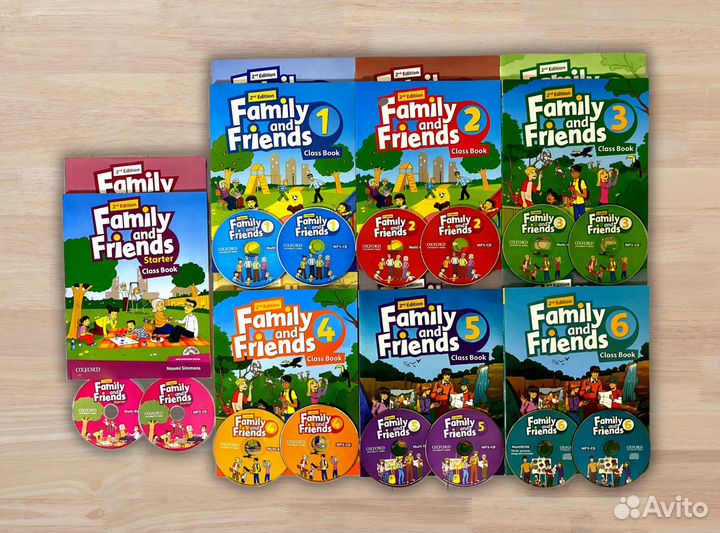 Family and friends starter,1,2,3,4,6