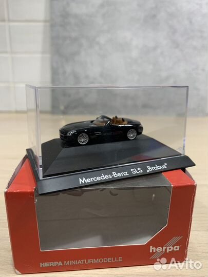 Модель Mercedes Benz SLS Brabus Herpa 1/87