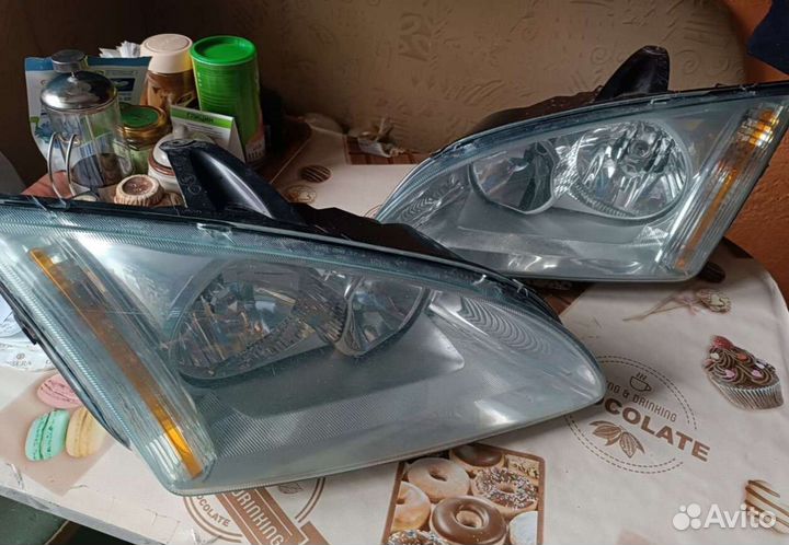 Фары ford focus 2