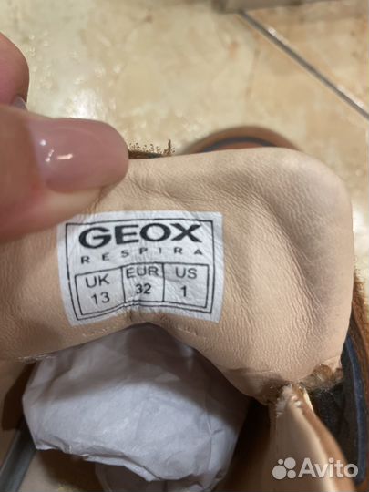 Ботинки детские Geox 32р