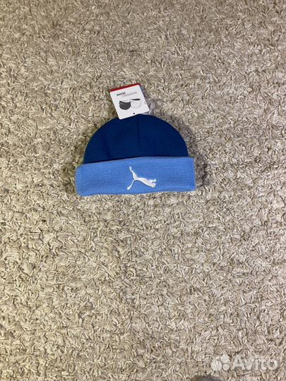 Шапка двухсторонняя puma manchester