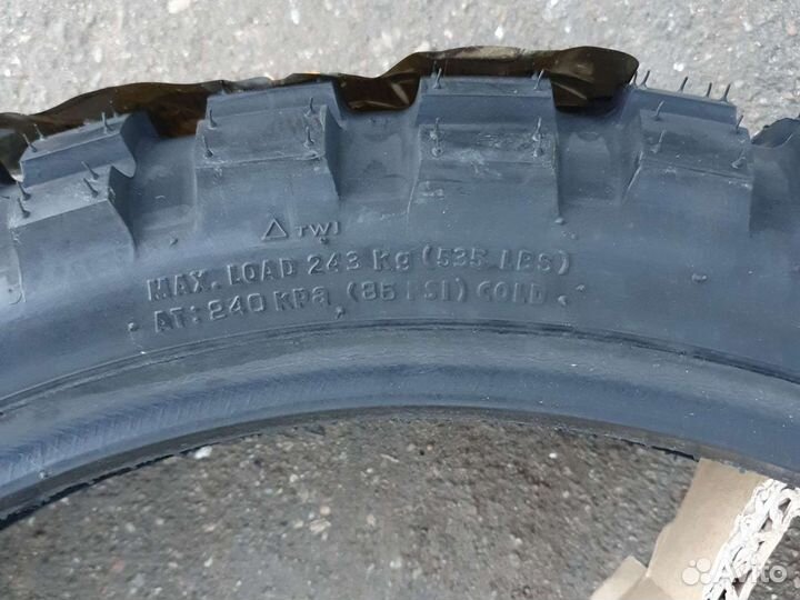 Мотошина 110 80 19 эндуро континенталь