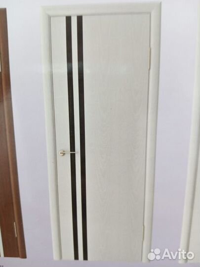 Межкомнатная дверь комплект (коробки+наличники)