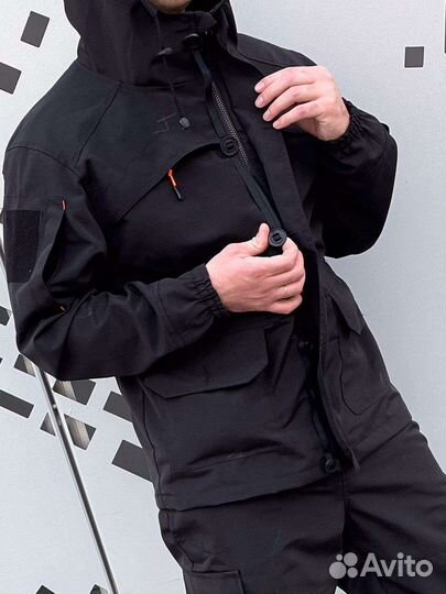 Костюм горка летний черный