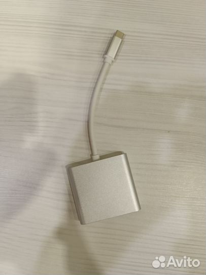 Переходник type c на USB, hdmi и type c