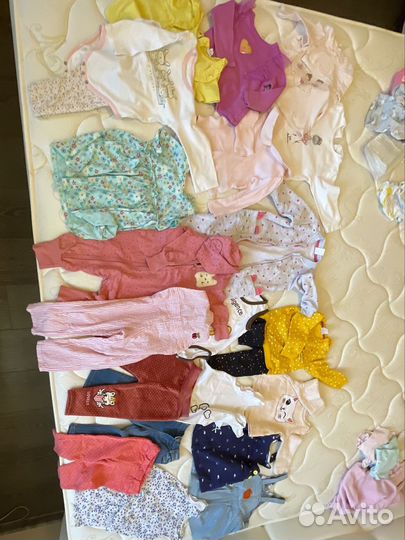 Вещи пакетом на девочку размер 80