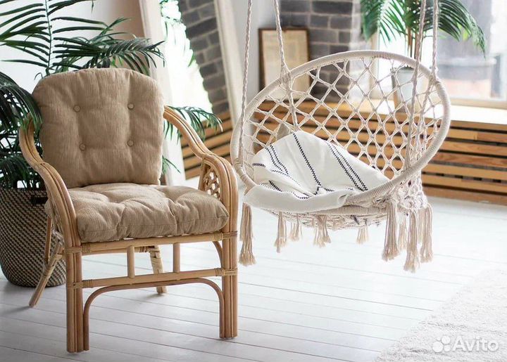 Набор мебели из натурального ротанга