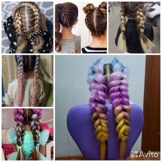 Плетение кос, прически детям, оформление прически