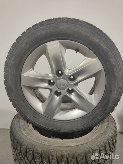 Колеса в сборе на литых дисках 215/55 R16