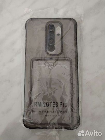 Чехол на xiaomi redmi note 8 pro (новый)